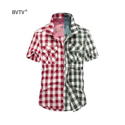 China Custom 100% Cotton OEM Logo Mens Anti-pilling Shirt Printing Casual Button Clothing for sale