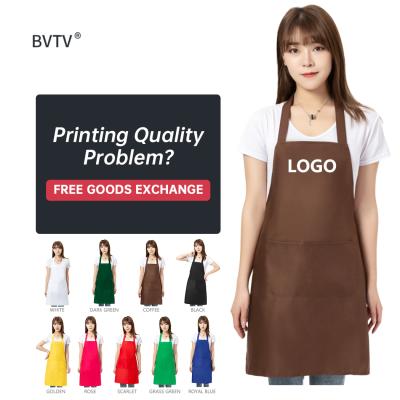 China Customized Wholesale Modern Light Weight 60g Large Capacity Pocket Barbecue Apron Family BBQ Apron Outdoor for sale