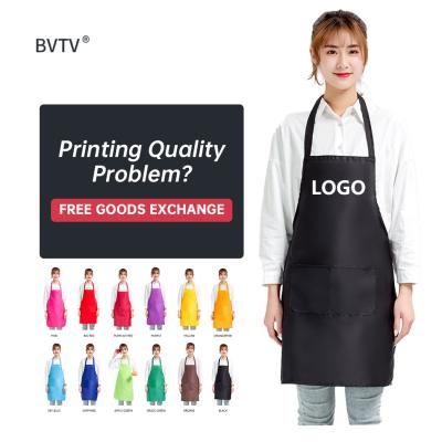 China Wholesale Cheap Restaurant Beauty Salon Bartender Chef BBQ Salon Aprons Cleaning Kitchen Work for sale