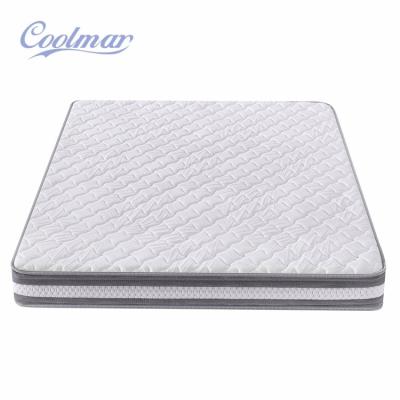 China Customized Breathable 180*200 Hypoallergenic Vacuum Pressed Knitted Fabric Bed Mattress for sale