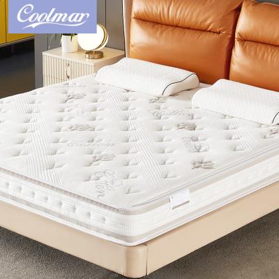 China Hypoallergenic Roll Up Memory Foam Queen Pocket King Size Hotel Mattress Round Inner Spring Bed Mattress for sale