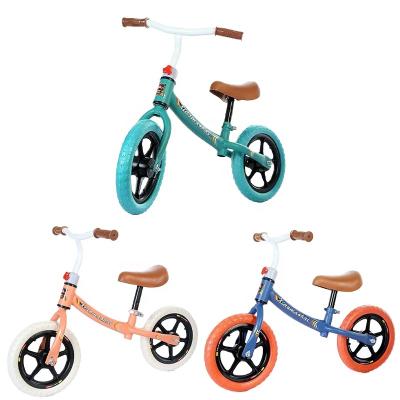 China Road Baby Balance No Chain 12 Inch Kids Bike Cheap Hot Sale Steel Frame Balance Bike Without Pedal en venta