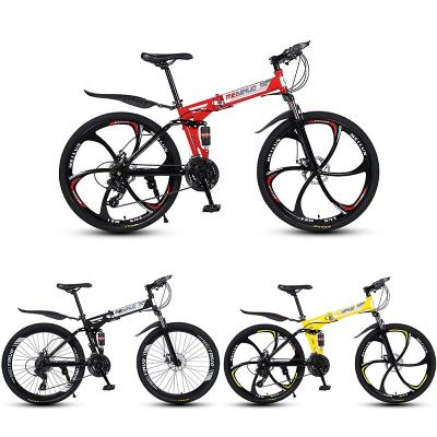 China Factory 2021 road mountain bike wholesale good quality 26 inch folding mountain bike full suspension for sale