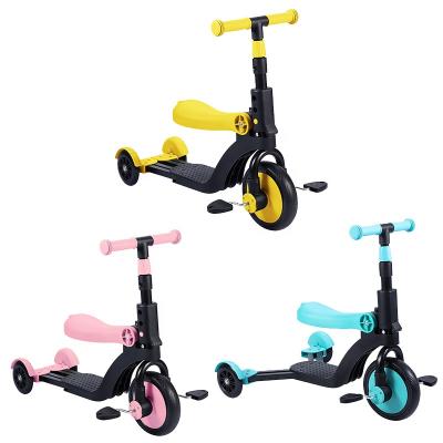 China Wholesale Popular Baby Outdoor Toys Kids Kick Scooter 3 Foot PU Wheels Kick Scooter For Sale for sale