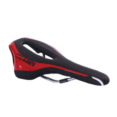 China 2021 Outdoor Comfortable PU Road Bicycle Saddle Seat Sports Hollow Carbon Breathable Waterproof Men Leather Shell Mountain Single for sale