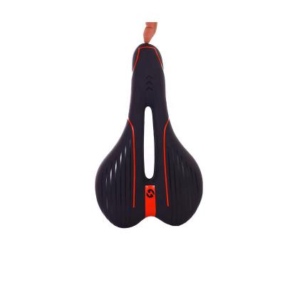 China ORIGINAL DESIGN Comfortable Bicycle Seat Road Mountain Bike Saddle Pad Hollow Adult Bike Saddle for sale