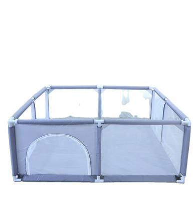 China Oxford Fabric Large Rectangle Folding Toddler Safety Play Yard Barrier Playpen For Baby en venta