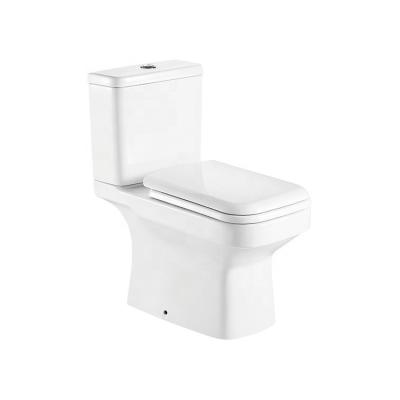 China Closestool Modern Western Two-Piece Ceramic Toilet Closestool Modern Western Two-piece Ceramic Bathroom S-trap/P-trap Toilet for sale