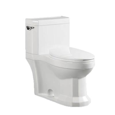 China Western Wc Toilet Washdown Double-flow One-piece Design High Quanlity High Price for sale