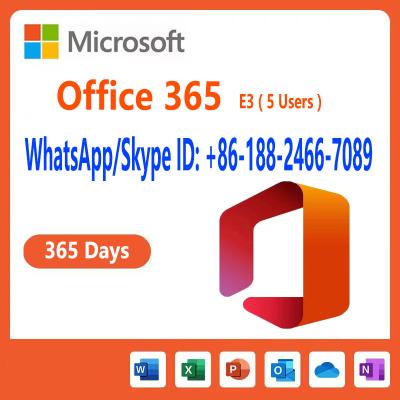 China office 365 E3 Enterprise 1 Year 5users License Key for sale