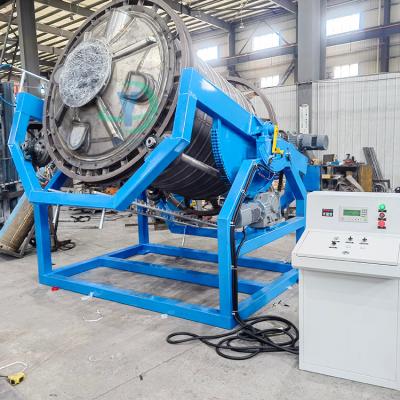 China Making plastic product used in water tank making rock and roll rotomolding machine for sale for sale