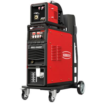 China Water Cooling MIG Welder 380V MIG Welding Machine Pulse MIG Aluminum MIG500PC mig500 Industrial Aluminum Synergic Welder for sale