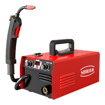 China Gasless MIG Welder Muttahida Majlis-e-Amal Gasless Welding Machine And Smallest Mini Mig-140 Cheap Price Inverter MIG With Automatic Wire Feeder for sale