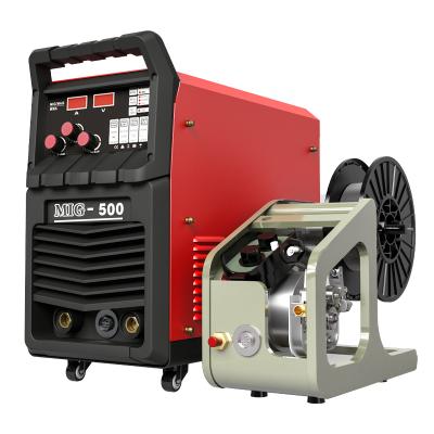 China MIG welder invertr 500 amp maquina makinasi kaynak MIG soldar MIG welder machine MIG500 for sale