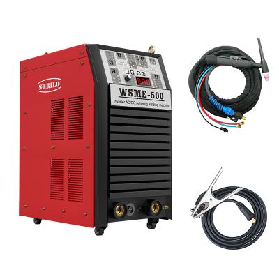 China Industrial Electric AC Inverter DC Welding Cat Welder Quick Arc Starting DC Aluminum Welding Machine With Pulse WSE-500 For Sale for sale