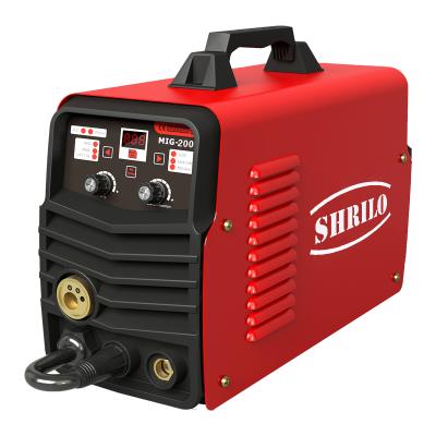 China Building Material Shops OEM Acceptable Mini 3 in 1 IGBT MIG-200 Inverter CAT Muttahida Majlis-e-Amal MIG Mag Welder 220V MIG Welding Machine with Wire Driver for sale