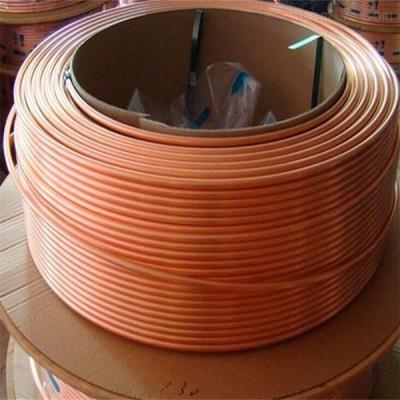 Cina Copper tube bent copper tube, copper coil oxygen-free red copper tube in vendita