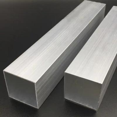 China 6061 6063 Aluminum Alloy Pipe Tube Square Extrusion for sale