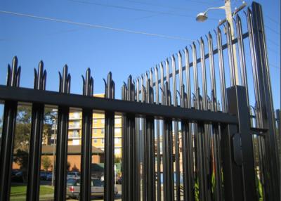 China Europe Single Point Q235 Steel Palisade Fencing 2.0m Height For Residential for sale