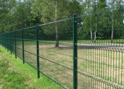 中国 OEM 3D Curved Powder Coated Steel 3D Triangle Fence Panel 2*2.5m 4.0mm 販売のため