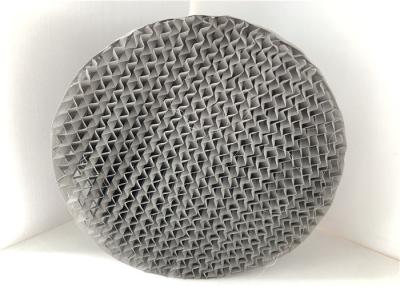 China 304 Knitted Metal Structured Packing Low Load Properties High Flux Heat Resistant for sale