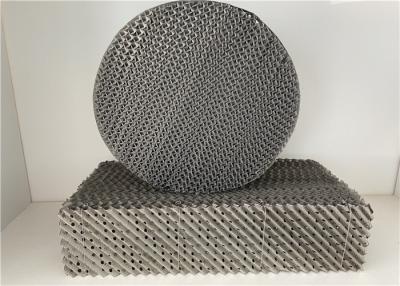 China Knitted Wire Mesh Packing In Distillation Column , Structured Packing Column 500Y for sale