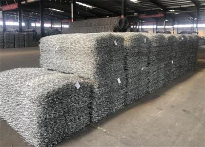 China 2.7mm Heavy Galvanized Gabion Wire Mesh Box 1mx1mx1m for sale