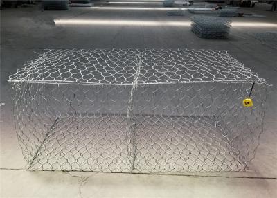 Κίνα πλέγμα καλωδίων 2.2mm 60x80mm Gabion για τον τοίχο Gabion όχθης ποταμού προς πώληση