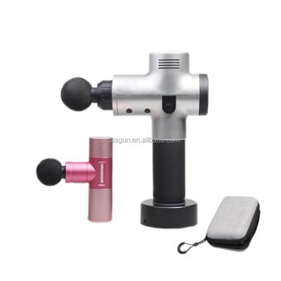 China Mini 10mm Amplitude Muscle Body Tiny Body Gun Custom Aluminum Deep Portable Tiny Massage Gun for sale