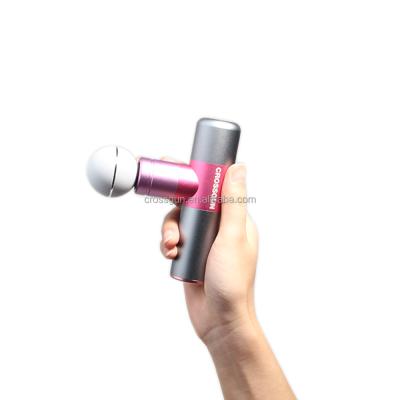 China Handheld Deep Muscle Percussion Handheld Deep Muscle Body Gun Crossgun Mini Massage Gun Tiny Portable Tiny Gun for sale