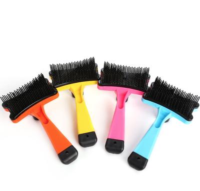 China Sustainable Pet Brush Grooming Tool Cat Brush Dog Brush for sale