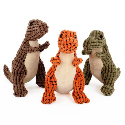 China Viable Pet Toy Dog Toys Squeaky Toy Pet Voice Toys Dinosaur Plush Pet Toys for sale