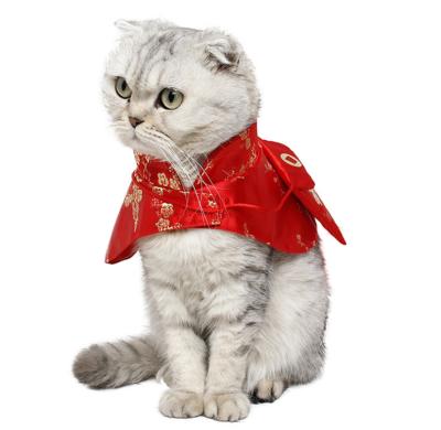 China Viable Chinese New Year Pet Cape For Medium Sized Animals Cats Dogs for sale