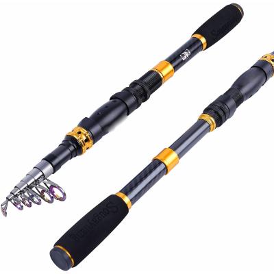 China BIG QUICK watersport lightweight wakeboard Baitcasting fishing Telescopic lightweight responsive spinning Pole Rod for saltwater offshore for sale