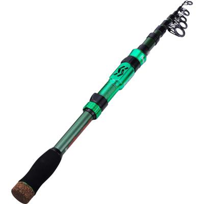 China BIG QUICK watersport lightweight wakeboard Baitcasting fishing Telescopic lightweight responsive spinning Pole Rod for saltwater offshore for sale