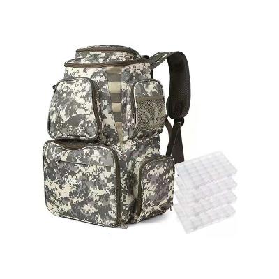 China BIG QUICK outdoor fishing tackle backpack watersport waterproof oxford backpack fishing bag for sale