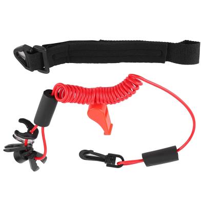 China Outboard Engine Lanyard Kill Urgent Stop Switch, Boat Safety Outdoor QUICK Kill Watersport BIG Outboard Motor Stop Switch for sale