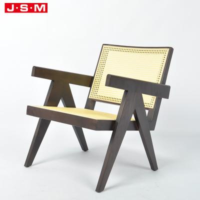 China Wholesale Home Reception Home Living Room Bedroom Office Reclining Wooden Armchair for sale