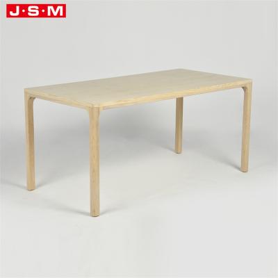 China Modern Design Adjustable Square 6 Seater (Others) Outdoor Solid Wood Dining Tables for sale