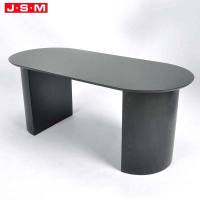 China (Other)Adjustable Modern Black Dining Square Solid Wood Kitchen 4 Seater 8 Seats Extending Dining Table Sets for sale