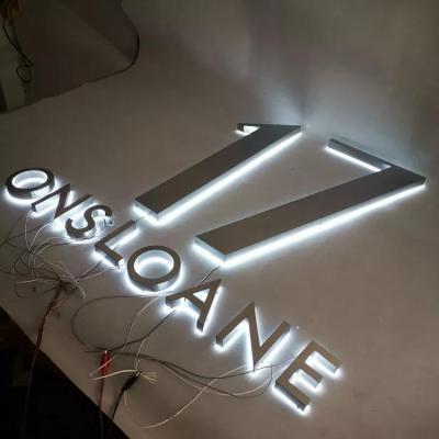 China Wall Hanging Best Price 3d Led Metal Aluminum Backlit Light Letter Signs 4ft Led Letter Lights Lawn Sign Letters for sale