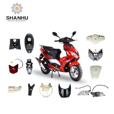 China Motorcycle Plastic Custom Body Fender Covers OEM ABS Plastic Scooter Spare Parts Modified Accessories for sale