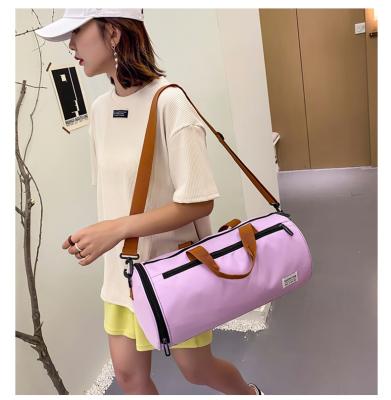 China Large Capacity Divider Waterproof Bag Fitness Bag Travel Fitness Fashion Shoe Independent Compartment Dry And Wet Backpack for sale