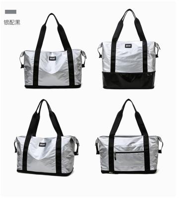 China Separation leisure fitness travel waterproof wet and dry bag increases large capacity, water repellent, can be boarded, laser mode for sale