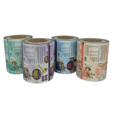 China Customized Moisture Proof Wrapping Film Roll Printed Roll Film Food Wrapping Auto Nitrogen Filled Wrapping Film for sale