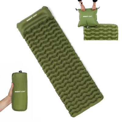 China Outdoor Camping Light Weight And Convenient Outdoor Backpacking Picnic Folding Sleep Mat Adult Air Pad For Camping for sale