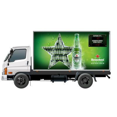 China High Refresh Rate 3840Hz Mobile Billboard Truck Led Display p4.8p6 Outdoor Digital Signboard Truck for sale