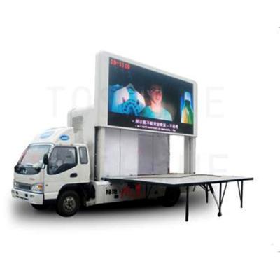 China p10 P8 P6 P4.8 outdoor full color billboard digital signage truck led display outdoor advertising led display screen for sale