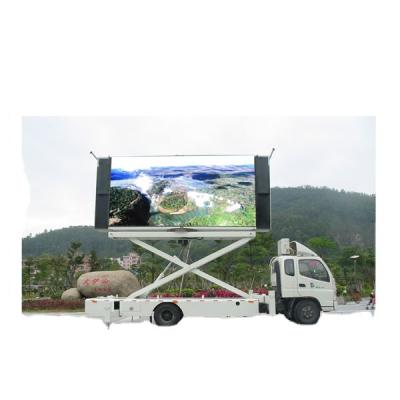 China 2021 building truck led screen for p6.667 outdoor ultra-high contrast mobile advertising vivid quality vehicle led screen for sale