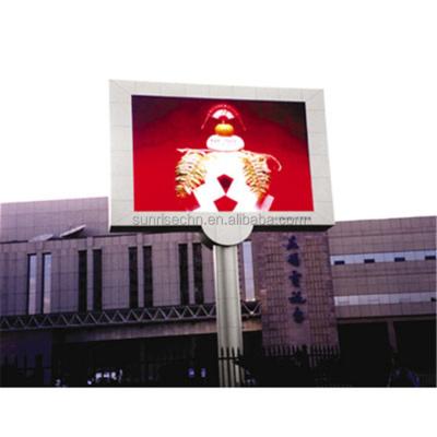 China p6p8p10 outdoor led front maintenance advertising new fixed cabinet 960x960mm installation design led display for sale